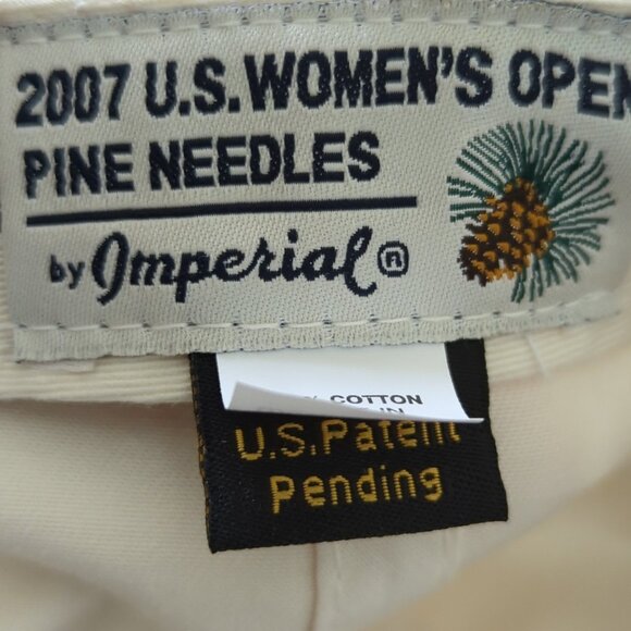 Vtg US Women's Open 2007 Baseball Cap Hat Adjustable White Embroidered Logo -lp - Picture 7 of 10